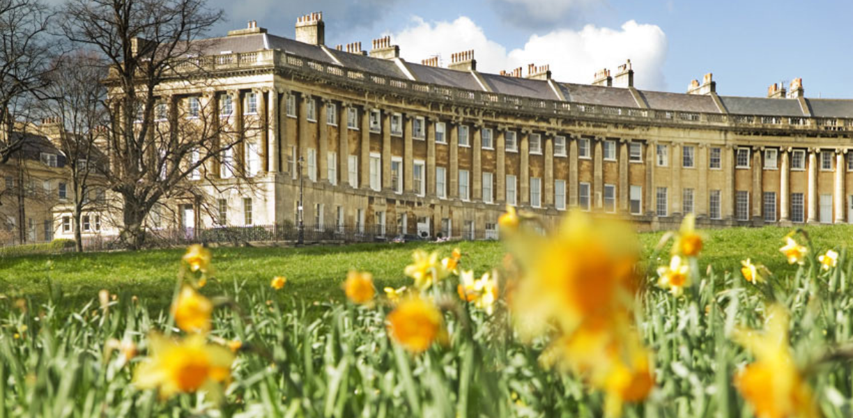 Royal Crescent in Spring